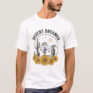 T-shirt rêveur du désert
