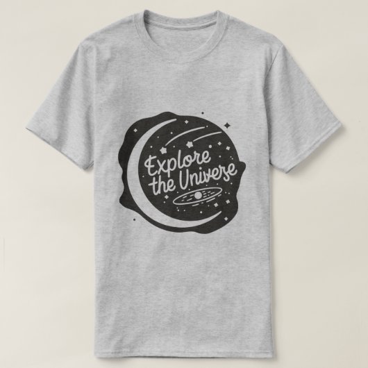 T-shirt Rêveurs de l'Espace Univers Explorez (Design devant)