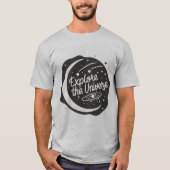T-shirt Rêveurs de l'Espace Univers Explorez (Devant)