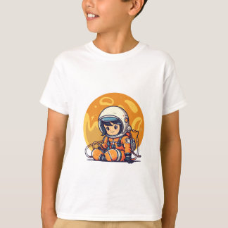 T-shirt Rêvez grand, petit astronaute