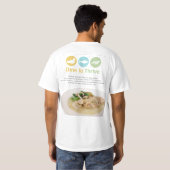 T-shirt Revlon dinent pour prospérer (Dos entier)