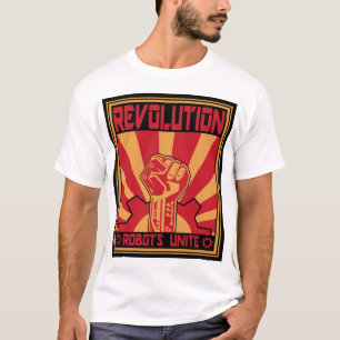 T-shirt Révolte de robot