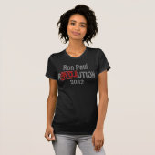 T-shirt Révolution 2012 de Ron Paul (Devant entier)