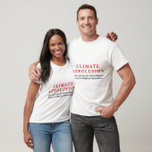T-shirt Révolution Climatique (Unisexe)
