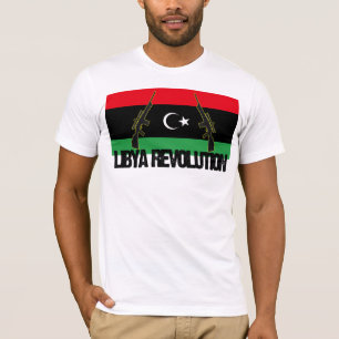 T-SHIRT RÉVOLUTION DE LA LIBYE