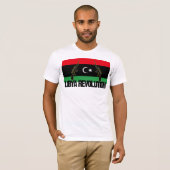 T-SHIRT RÉVOLUTION DE LA LIBYE (Devant entier)