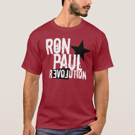 T-shirt Révolution de Ron Paul (Devant)