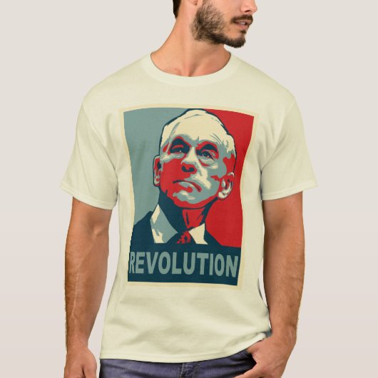 T-shirt Révolution de Ron Paul (Devant)