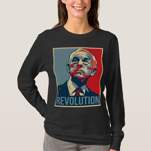 T-shirt Révolution de Ron Paul (Devant)