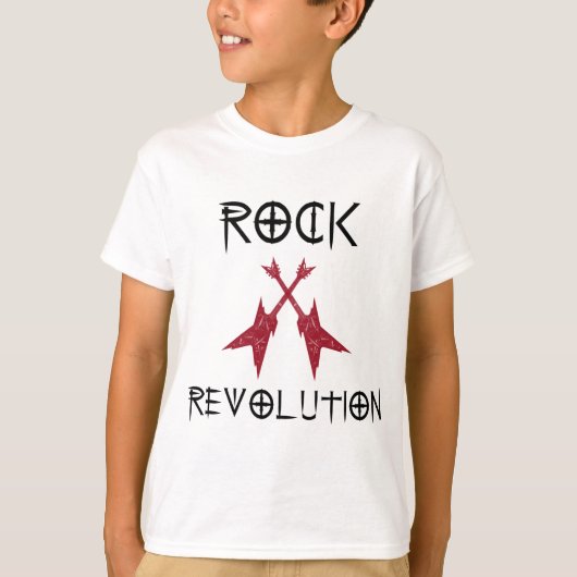 T-shirt Révolution du Rock (Devant)