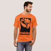 T-shirt revolution_fist (Devant entier)