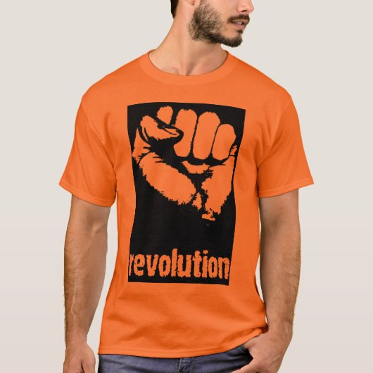 T-shirt revolution_fist (Devant)
