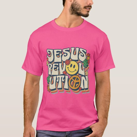 T-shirt Revolution Jésus Unis (Devant)