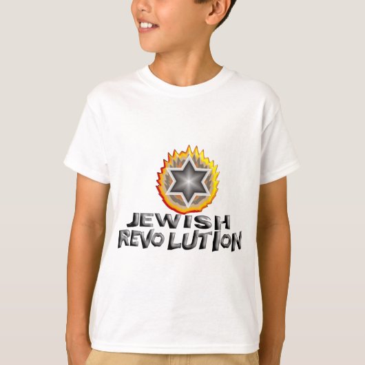 T-shirt Révolution juive (Devant)