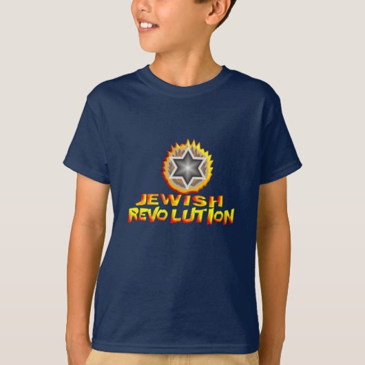 T-shirt Révolution juive (Devant)