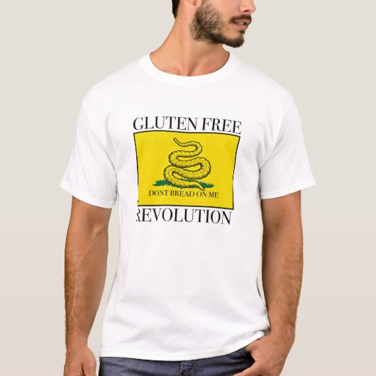 T-shirt Révolution sans gluten (lumière) (Devant)