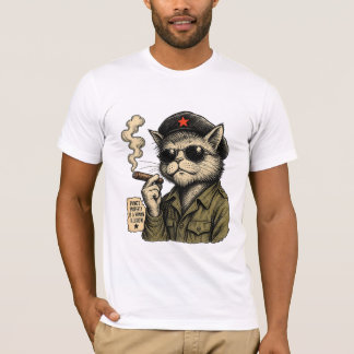 T-shirt Revolutionary Cat