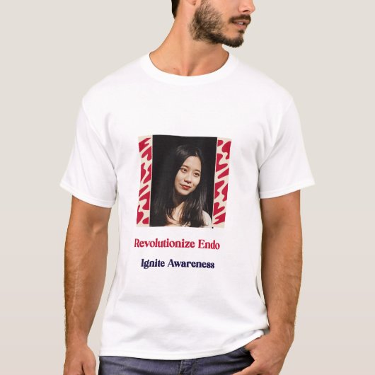 T-shirt révolutionner endo, allumer la conscience (Devant)