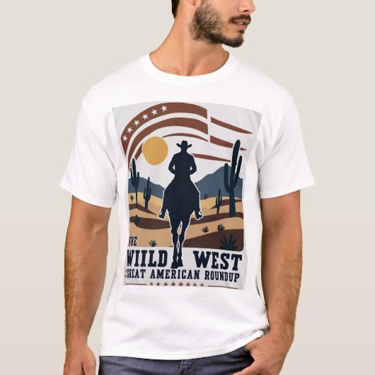 T-shirt Revue internationale de l'Ouest de la Grande-Améri (Devant)