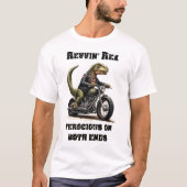 T-shirt Revvin' Rex Dinosaur (Devant)