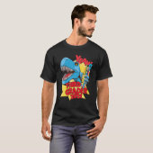 T-shirt Rex 3Rd Grader 2021 - 2Nd Grad Graduation - Third (Devant entier)