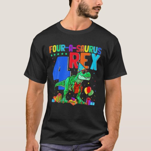 T-shirt Rex 4 Ans Rex 4 Ans Rex Lov (Devant)
