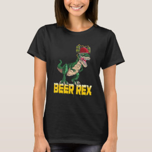 T-shirt Rex Bière Avec Casque À Boire T Rex Casque À Bière
