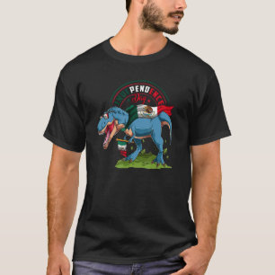 T-shirt Rex Dinosaur Drapeau Mexicain Jour De L'Indépendan