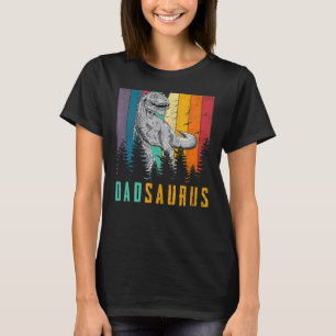 T-shirt Rex Dinosaur Papa Saurus Famille Pères Corresponda