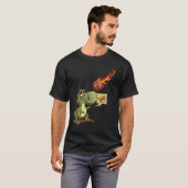 T-shirt Rex  Pierre Feuille Ciseaux  Comète 1 (Devant entier)