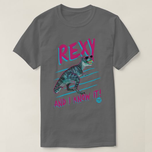 T-SHIRT REXY ET LE SAVOIR (Design devant)