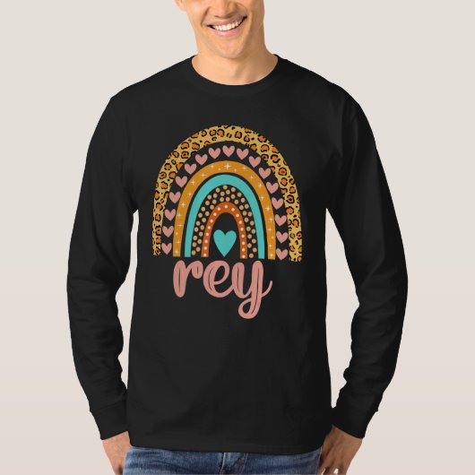 T-shirt Rey Rey Nom Anniversaire Chemise Cadeau (Devant)