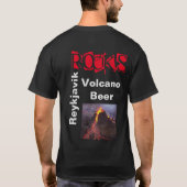 T-shirt Reykjavik Rocks (Dos)