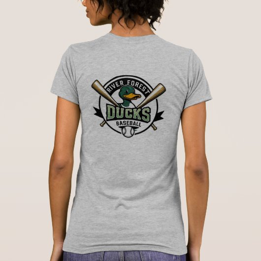 T-shirt RF Ducks Womens quack pack tee (Dos)