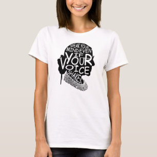 T-shirt Rgb  parlez votre esprit même si votre voix tremb