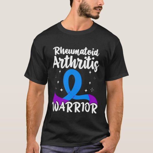 T-shirt Rheumatoid Arthritis Warrior Joint Pain Disease  1 (Devant)