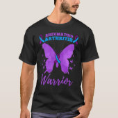 T-shirt Rheumatoid Arthritis Warrior Rheumatoid Arthritis  (Devant)