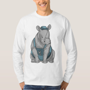 T-shirt Rhino as Craftsman et Wrench