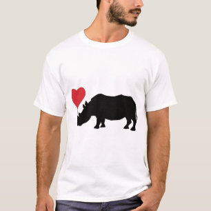 T-shirt Rhino-avec-coeur