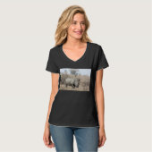 T-shirt Rhino blanc (Devant entier)
