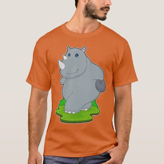 T-shirt Rhino Bowling Bowling (Devant)