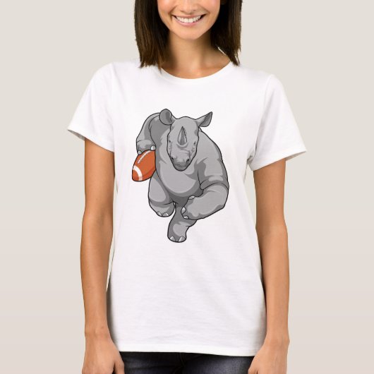 T-shirt Rhino de football (Devant)