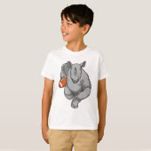 T-shirt Rhino de football (Devant entier)