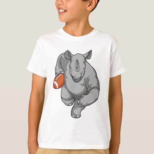 T-shirt Rhino de football (Devant)