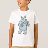 T-shirt Rhino en boîte à Boxer (Devant)