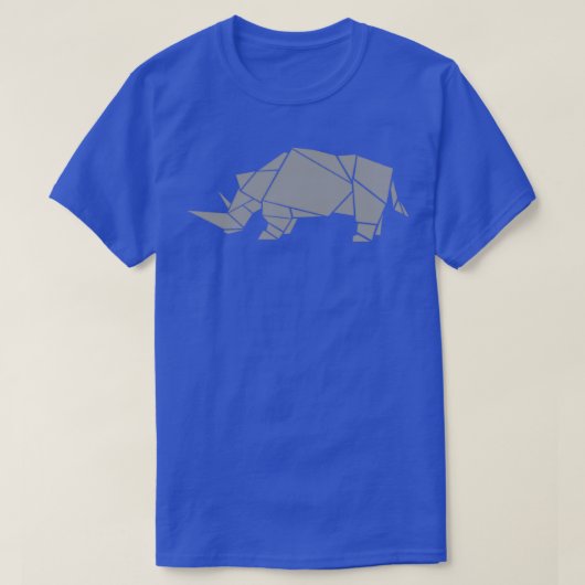 T-shirt Rhino géométrique (Design devant)