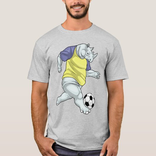 T-shirt Rhinocéros Soccer (Devant)