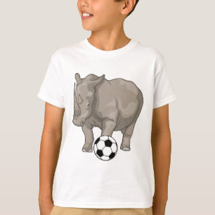 T-shirt Rhinocéros Soccer