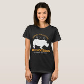T-shirt Rhinoceros Unicorns Are Real Funny Animal  (Devant entier)