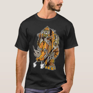 T-shirt Rhinoceros vintage Unicorn Rhino Animal artistique